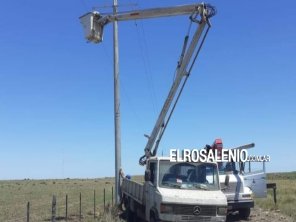 Gran parte de la zona norte continúa sin electricidad