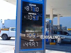Así quedaron los valores de los combustibles tras el nuevo aumento