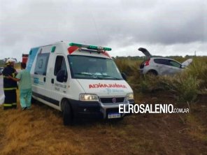 Volcó camino a Pehuén-Có