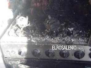 Bahía Blanca: Daños totales en una casa por un incendio
