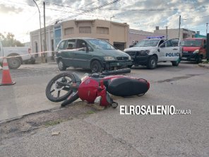 Otra persona derivada al hospital por un accidente en la vía pública