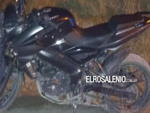 Conducía una moto robada y quedó aprehendido