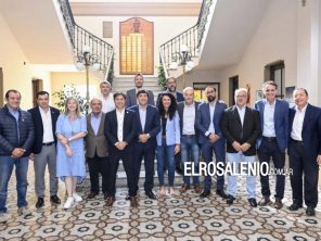 Aristimuño se reunió con Kicillof en Coronel Suárez