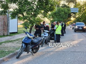 Secuestran 17 motos por falta de documentos e infracciones