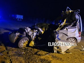 Un muerto y un herido por un choque frontal en la Ruta 76