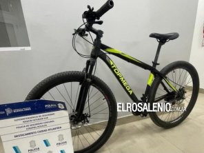 Recuperaron una bicicleta que había sido robada
