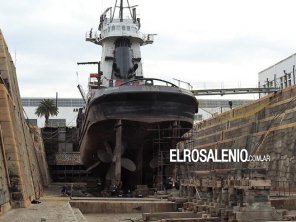 Sin sufrir heridas de gravedad, un operario se accidentó en el Dique N°1