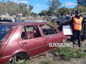 Desarmadero clandestino: hallan vehículos y autopartes robadas