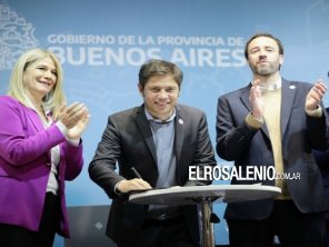 Se formalizó la transferencia de $37.549 millones para los 135 partidos bonaerenses