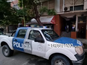 Incendio en edificio céntrico: dramático rescate y detención 
