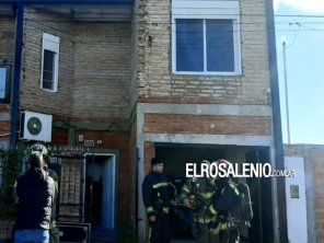 Desperfecto eléctrico en una casa generó salida de bomberos