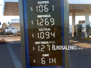 Desde hoy rigen nuevos valores de combustible