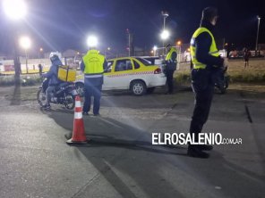 Vehículos secuestrados y alcoholemia positiva en operativo policial