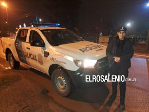 Mujer policía salvó la vida de una bebé de 1 año en Villa Maio