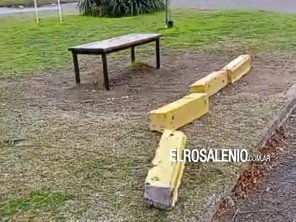 Más reclamos por vandalismo en el boulevard Avellaneda