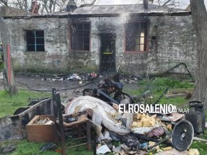 Una madre y su hijo perdieron todo tras un incendio