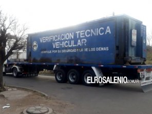 La planta móvil de la VTV ya viajó a otra localidad