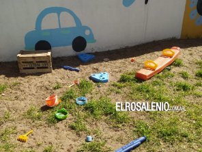 Menores de 10 años dañaron el patio, “uno de los padres se hizo cargo de la situación”