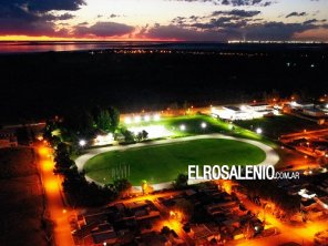 Colocaron gran cantidad de luminarias LED en el Polideportivo Municipal de Río Dulce