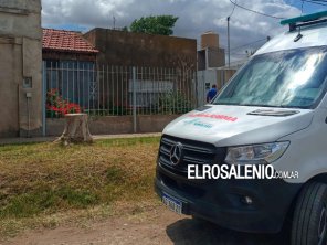 Bomberos rescataron a una mujer que se descompensó y quedó encerrada