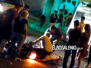Accidente en el Barrio Centenario