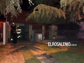 Desperfecto en un extractor de un fogón generó principio de incendio