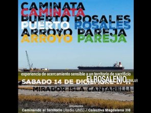 Con críticas al desarrollo de Puerto Rosales, invitan a caminata costera en Arroyo Pareja