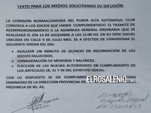 Asamblea General Ordinaria