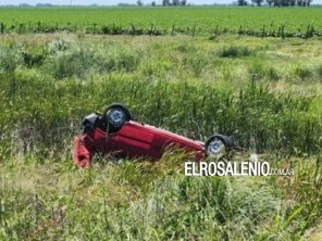 Una familia puntaltense sufrió un grave accidente de tránsito en la Ruta 33