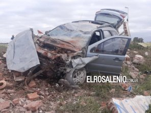  Ruta 3: un hombre salió ileso tras un fuerte choque contra una garita 