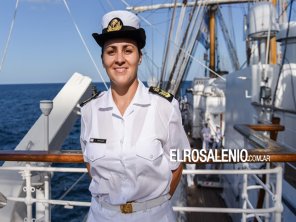 La radarista mujer de la fragata ARA “Libertad” es puntaltense