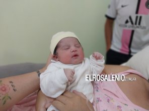 Nació Maia, la primera bebé de Punta Alta