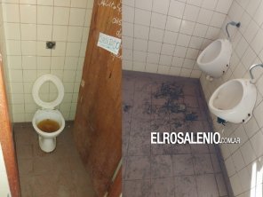 Reclamo por el mal estado de los baños de Arroyo Pareja