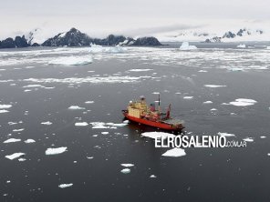El “Irízar” está regresando, finalizando la primera etapa de la campaña antártica