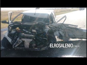 Un muerto en un choque frontal cerca del Aeropuerto Comandante Espora