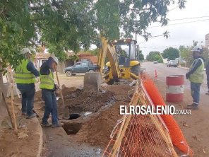 Avanza la primera etapa de recambio de colectores cloacales