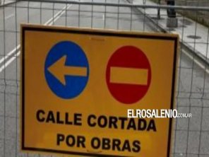 Cortes de calle por repavimentación en Pasaje Gutiérrez y avenida Tucumán