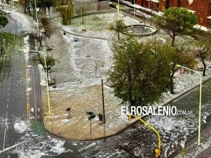 En Bahía la tormenta dejó heridos, cayeron árboles y techos