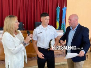 Destacaron a Sebastián Moreira en el Concejo Deliberante