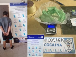 Realizaron un allanamiento buscando un auto robado y encontraron cocaína