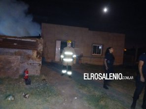 Incendio en una vivienda en Ciudad Atlántida