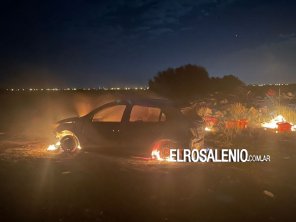 Abandonaron y prendieron fuego el Gol Trend que había sido robado la semana pasada