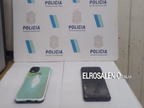 Recuperaron teléfono que le habían arrebatado a una mujer de 67 años en la calle