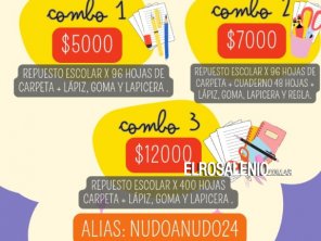 Nudo a Nudo realiza campaña de recolección de útiles escolares en buen estado