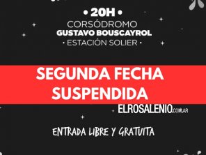 Suspendieron los corsos de este domingo por pronóstico de lluvia