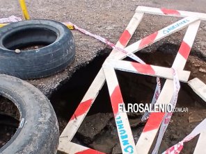 Precaución: Hundimiento de asfalto en Jujuy y San Luis