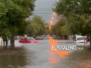 Fuertes lluvias causan cortes de energía en Punta Alta y Pehuen-Co