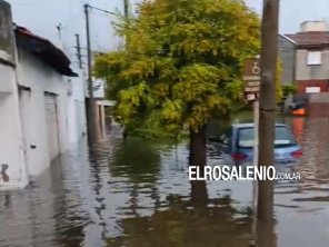 En una mañana llovió la mitad de lo que llueve en todo un año
