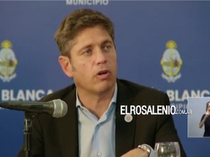 Kicillof pidió que una parte del nuevo acuerdo con el FMI sea destinado a Bahía Blanca