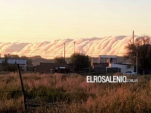Un espectáculo en el cielo: las nubes que sorprendieron a la ciudad esta mañana